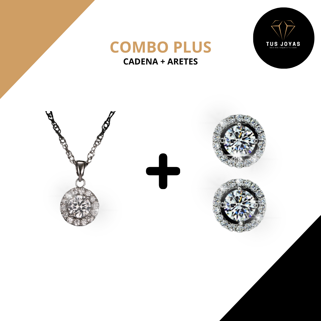 Combo Cadena + Aretes 💎