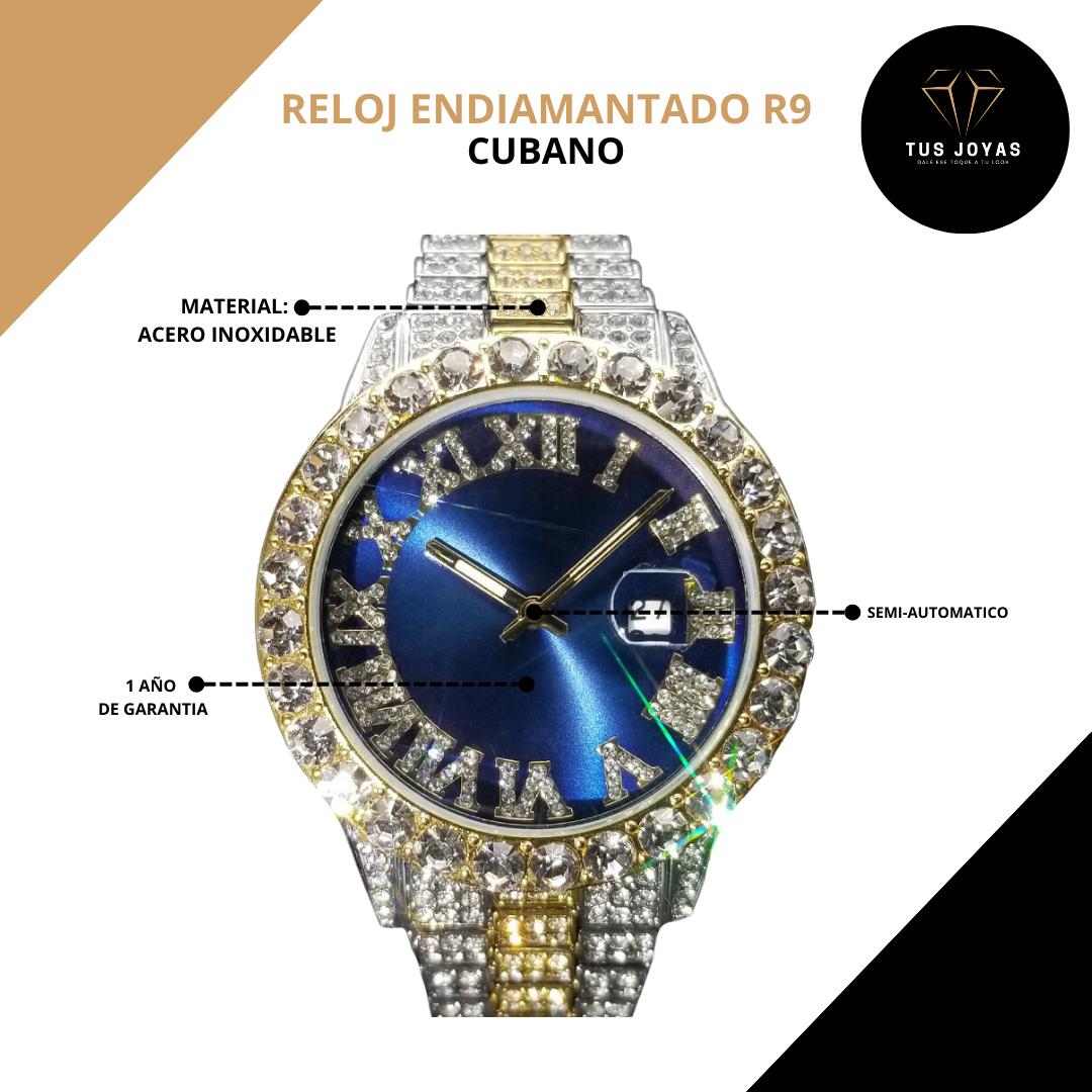 Reloj R9 Cubano 💎