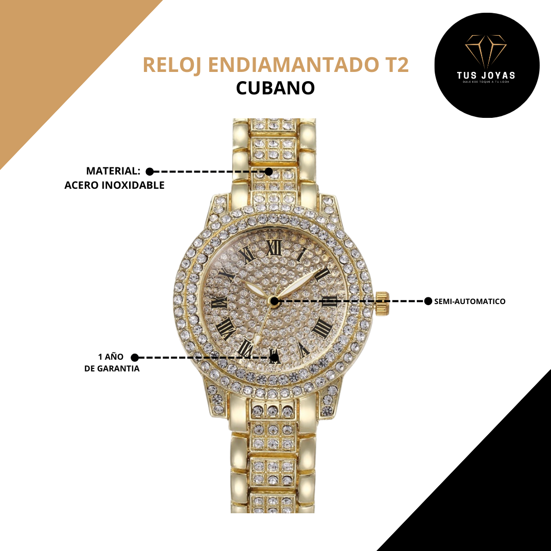Reloj T2 Cubano 💎