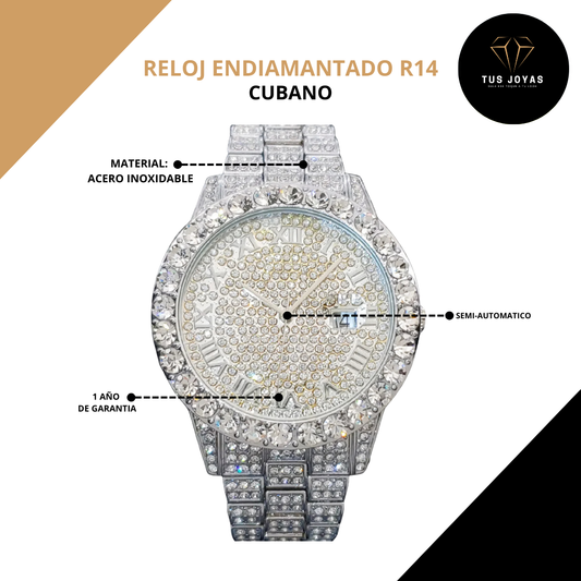 Reloj R14 Cubano 💎