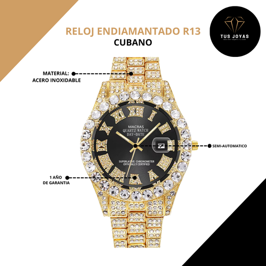 Reloj R13 Cubano 💎