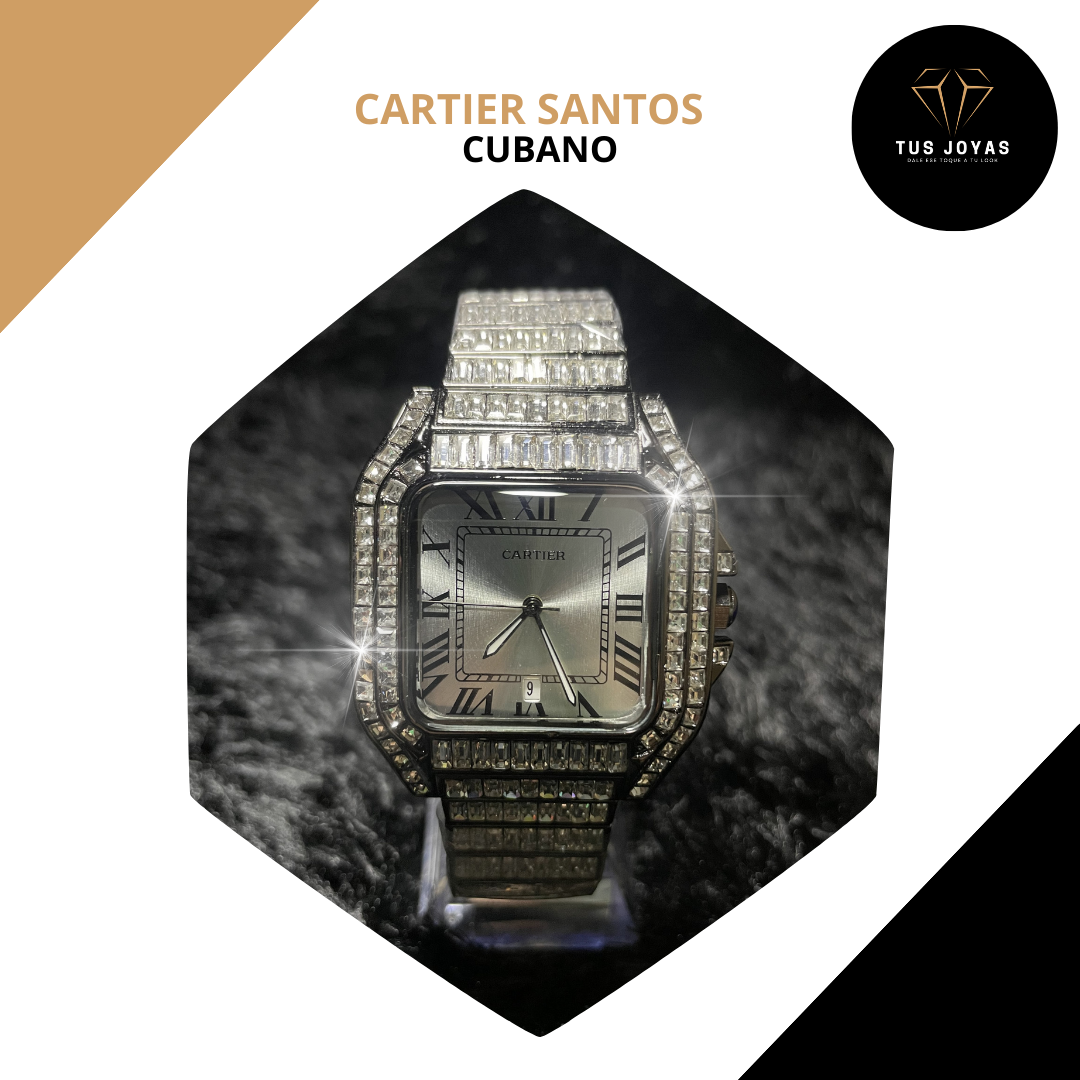 Cartier Santos Cubano 💎