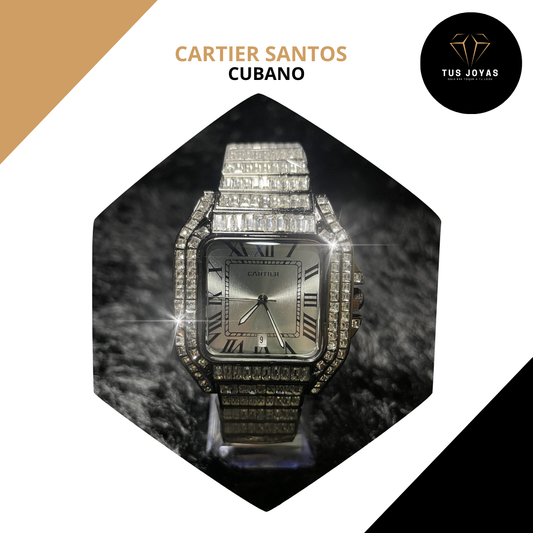 Cartier Santos Cubano 💎