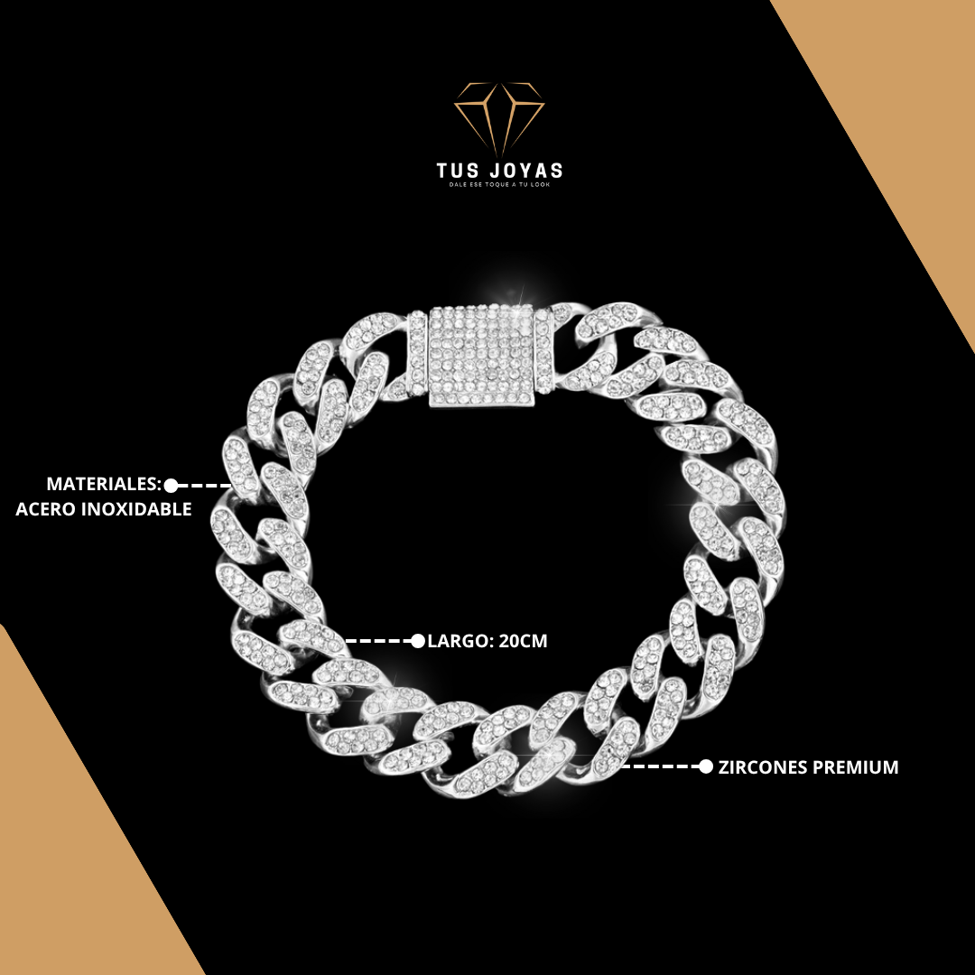 Pulsera Cubana 💎