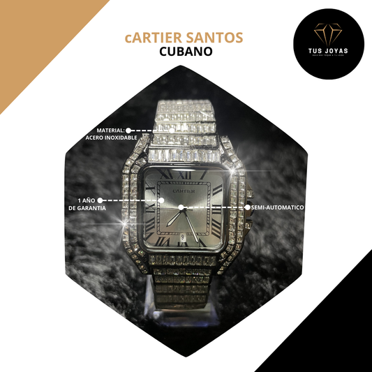 Cartier Santos Cubano 💎