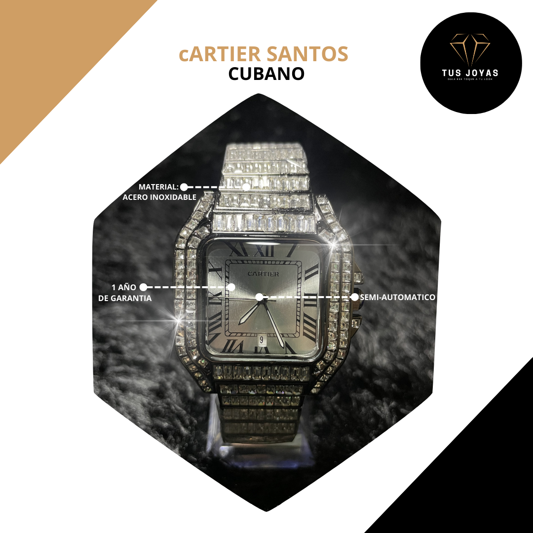 Cartier Santos Cubano 💎