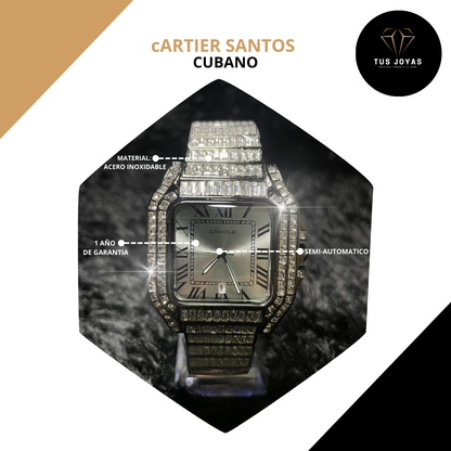Cartier Santos Cubano 💎