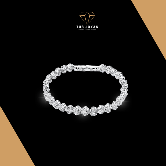 Pulsera CORAZON Diamantes.💎